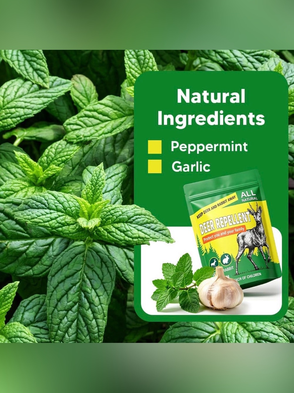 Deer & Rabbit Repellent – 16 Pack - Picture 9 of 9